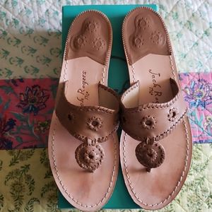 Jack Rogers Noah Sandal sz 11 Cognac